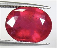 5.02 ct Natural Red Ruby