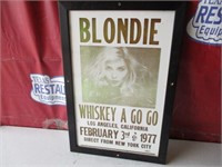 Blondie Framed Bar Decor 16x24