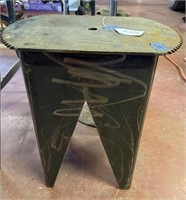 Iron Work Stool