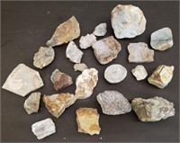 Lot of Agate, Jasper, Granite & Other Mineral