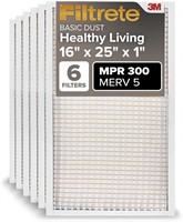 Filtrete MERV 5 AC Furnace Filter 6pk