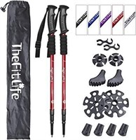 THEFITLIFE NORDIC WALKING AND TREKKING POLES