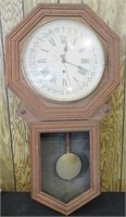 Antique Eclipse Regulator Clock, "AS IS"