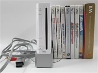 Nintendo Wii Console +Games/Superheroes/Mario