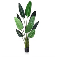 $80-Fopamtri Artificial Bird of Paradise Plant 5 F