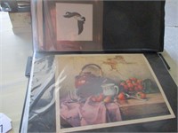 Vintage Print--Goose signed Joe Nero & Still Life