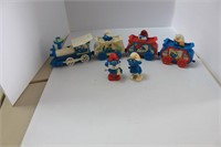 1980 SMURF TRAIN AND WIND UP WALKERS