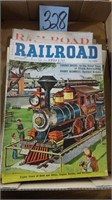 (14) Railroad Magazines 1954 1956 1957 1961 1962