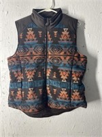 Aztec western vest with tags szL