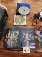 Blu Ray, DVD;'s, CD;s, etc