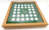 * Webster Industries Golf Ball Display Case with