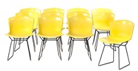 Set of 12 Harry Bertoia Chairs, Knoll