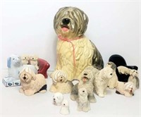 Selection of Sheepdog Figurines