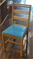 Vrg. Wooden chair 34"x14"x15"