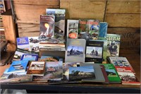 Mega Lot Steam and Diesel Electric Books Focus