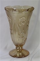 A Carnival Glass Vase