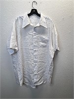 Vintage White Short Sleeve Shirt