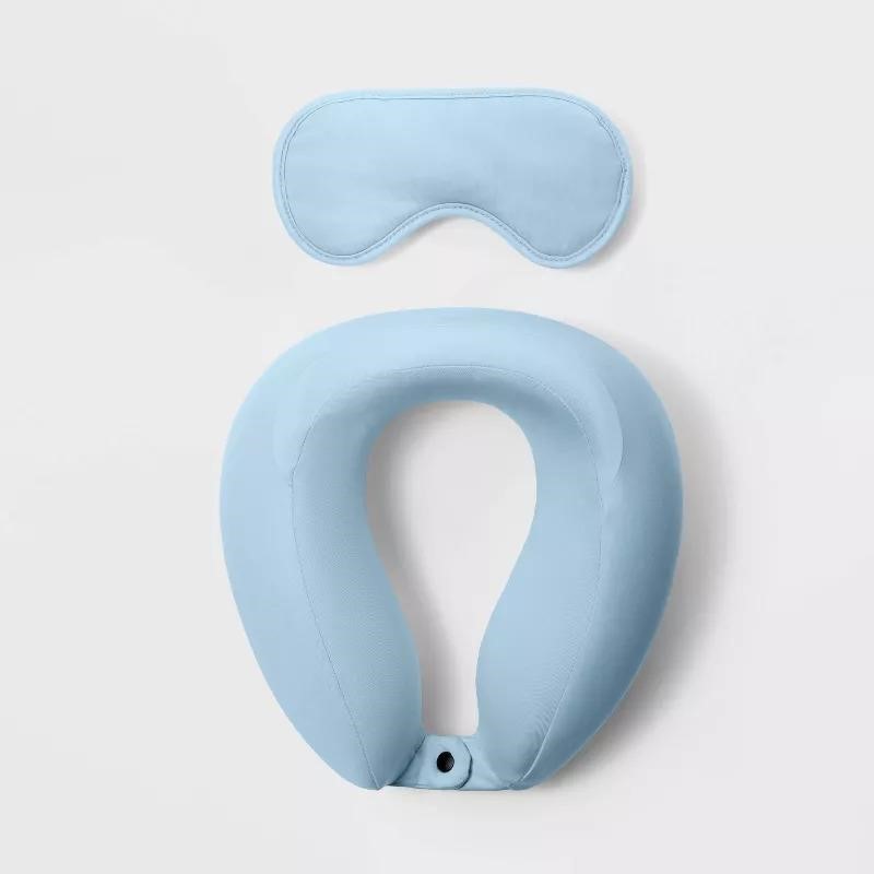 2pc Neck Pillow & Sleep Mask Set - Open Story