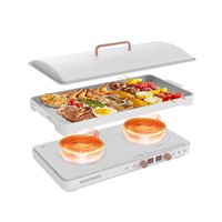 ELECTAKEY Induction Cooktop 2 Burners and Removabl