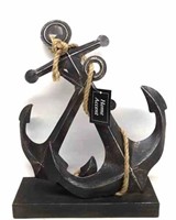 Intertwined Anchor Home Decor Piece