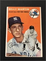 1954 Topps Billy Martin Card #13 Yankees