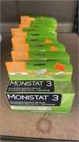 Monistat 3 Combination Pack, Count of 10. Exp: