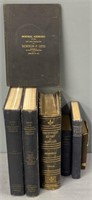 7 Antiquarian Books Lot Collection