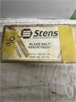 blade bolt assortment