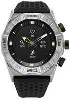 Citizen CZ Smart Hybrid Smartwatch Black Silicone