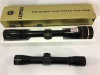 Lot of 2-Leupold Scopes Including 3.5 X 10