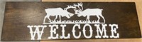 Beautiful Welcome Plaque Decor NEW