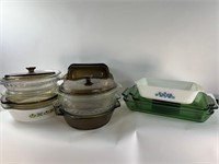 Assorted Anchor Hocking Bakeware