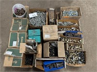 Pallet of Nuts, Bolts, Chain, Misc.