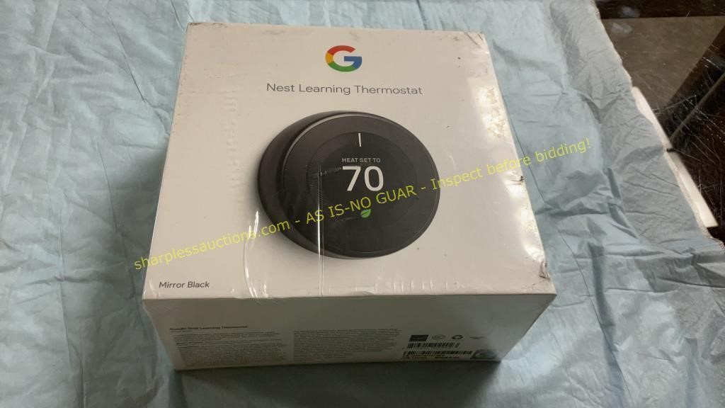 Sealed Nest Learning Smart Thermostat (3rd