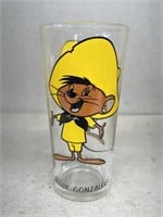 1973 speedy Gonzales character glass