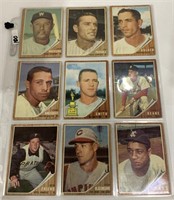 18-1962 low grade baseball cards