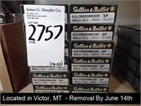 LOT, (240) ROUNDS OF SELLIER & BELLOT 6.5