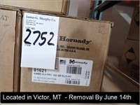 CASE OF (200) ROUNDS OF HORNADY 6.5 PRC 143 GR