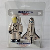 Sealed Kennedy space Center salt & pepper shakers