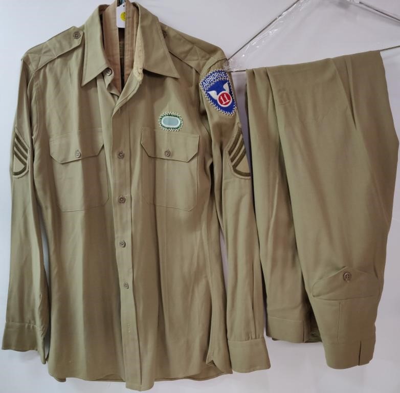 WW2 Airborne Military Shirt & Pants