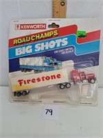 HO Scale Kenworth Tractor Trailer Firestone