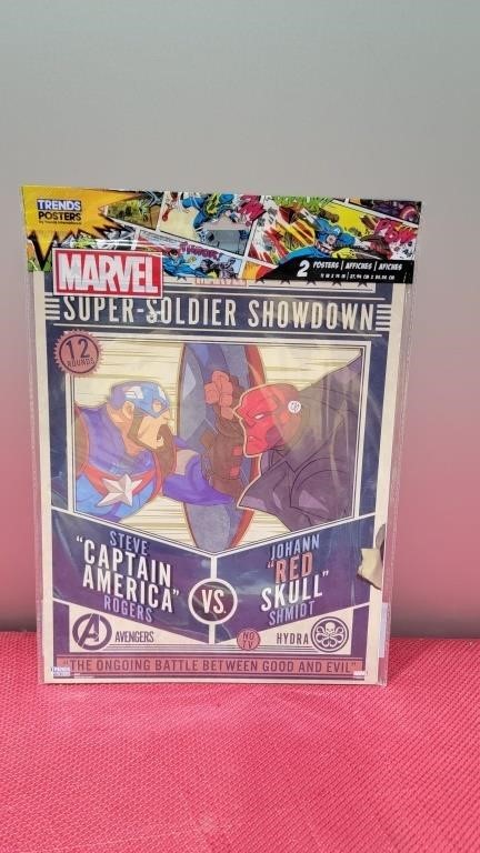 2 new sealed marvel posters