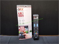QFX 4 in 1 Universal Remote, REM-10