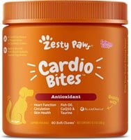 Zesty Paws Cardiovascular Soft Chews for Dogs