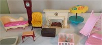 Marx Little Hostess/Assorted Doll House Furniture