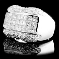 18K Gold Ring with 2.56ctw Diamonds