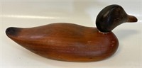 HAND CRAFTED T.L PLUM SIGNED DUCK DECOY #712