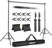 Emart Backdrop Stand 10x7ft Photo Studio Kit