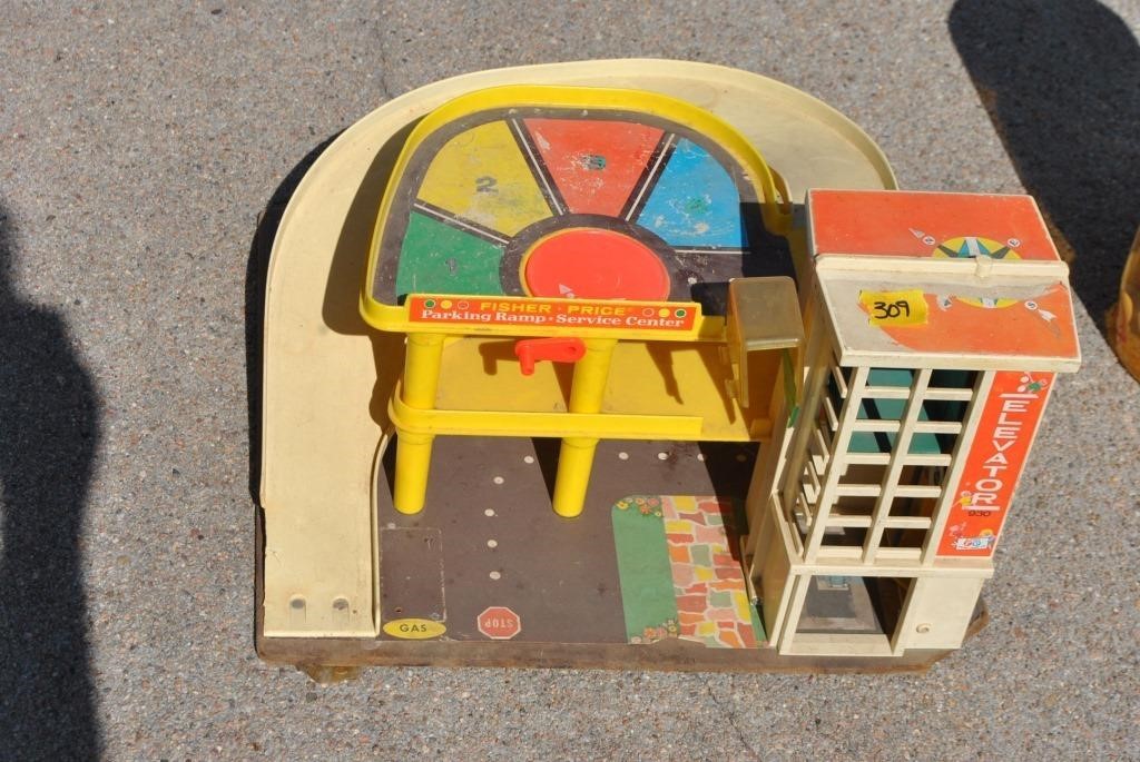 Fisher Price parking ramp service center