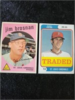 Baseball - Cardinals - Brosnan & Heise